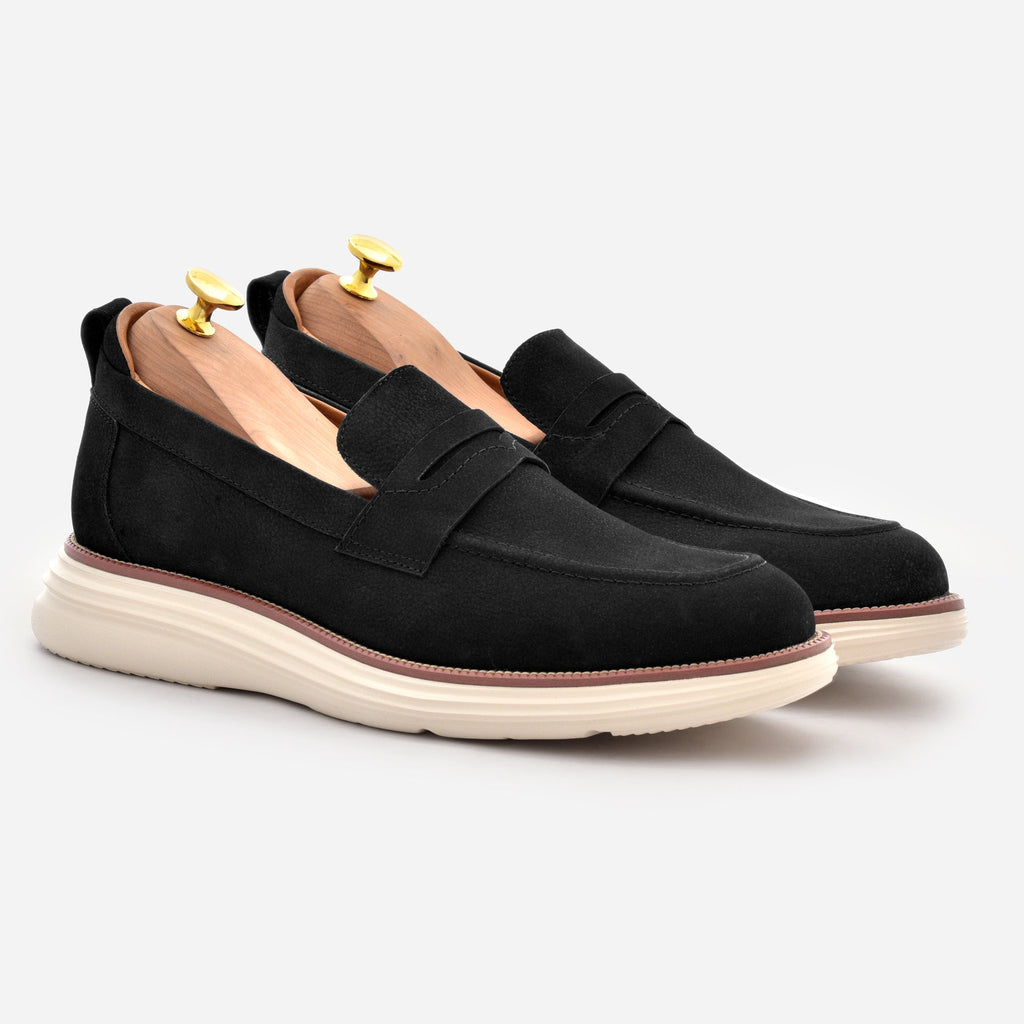 Hudson Nubuck Loafers