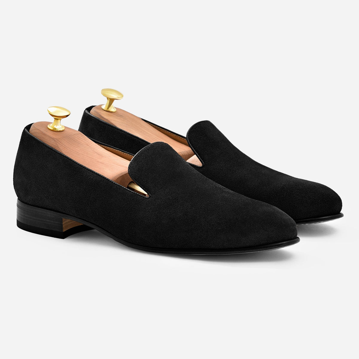 Langford Wholecut Suede Loafers