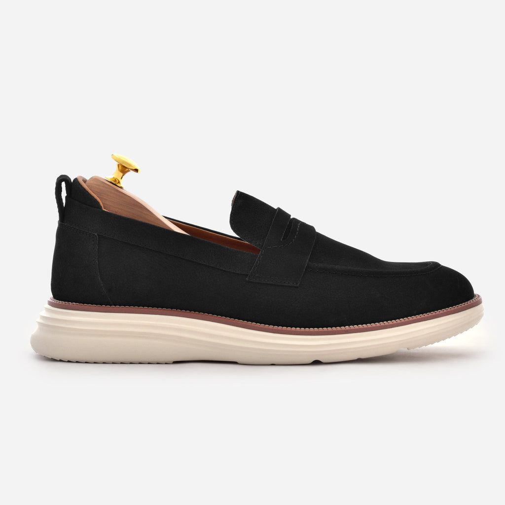 Hudson Nubuck Loafers
