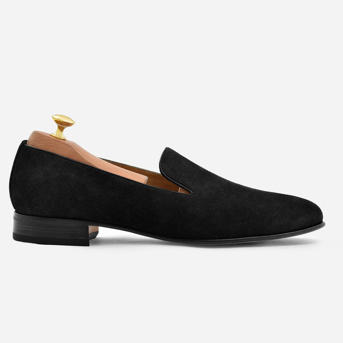 Langford Wholecut Suede Loafers