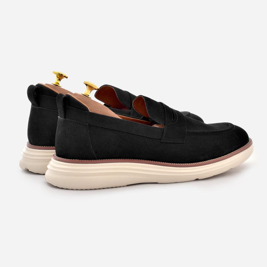 Hudson Nubuck Loafers