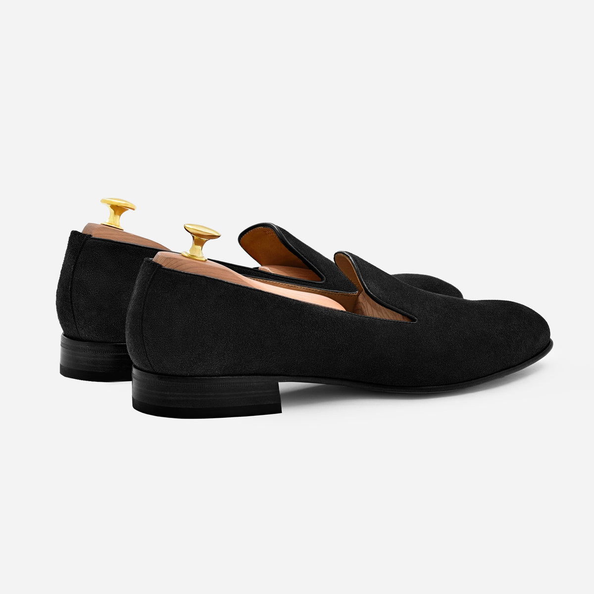 Langford Wholecut Suede Loafers