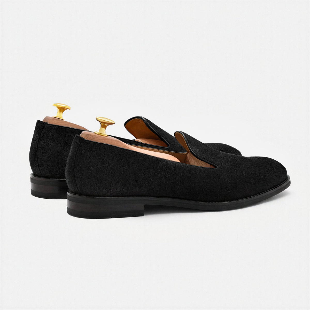 Langford Wholecut Suede Loafers