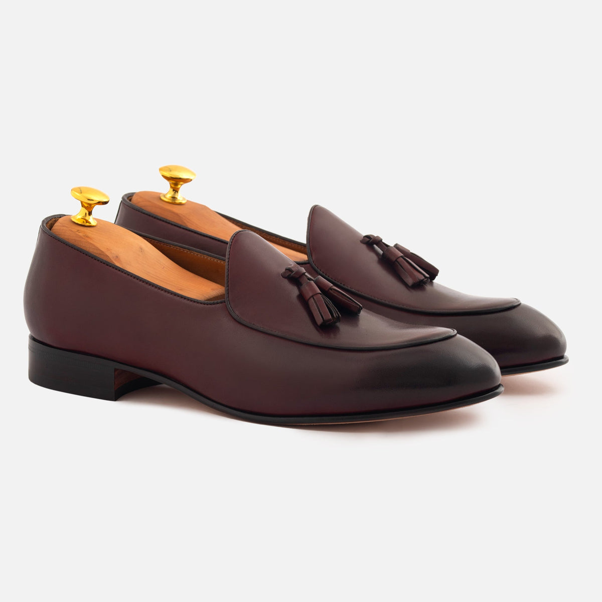 Perry Belgian Loafer in Premium Full-Grain Leather
