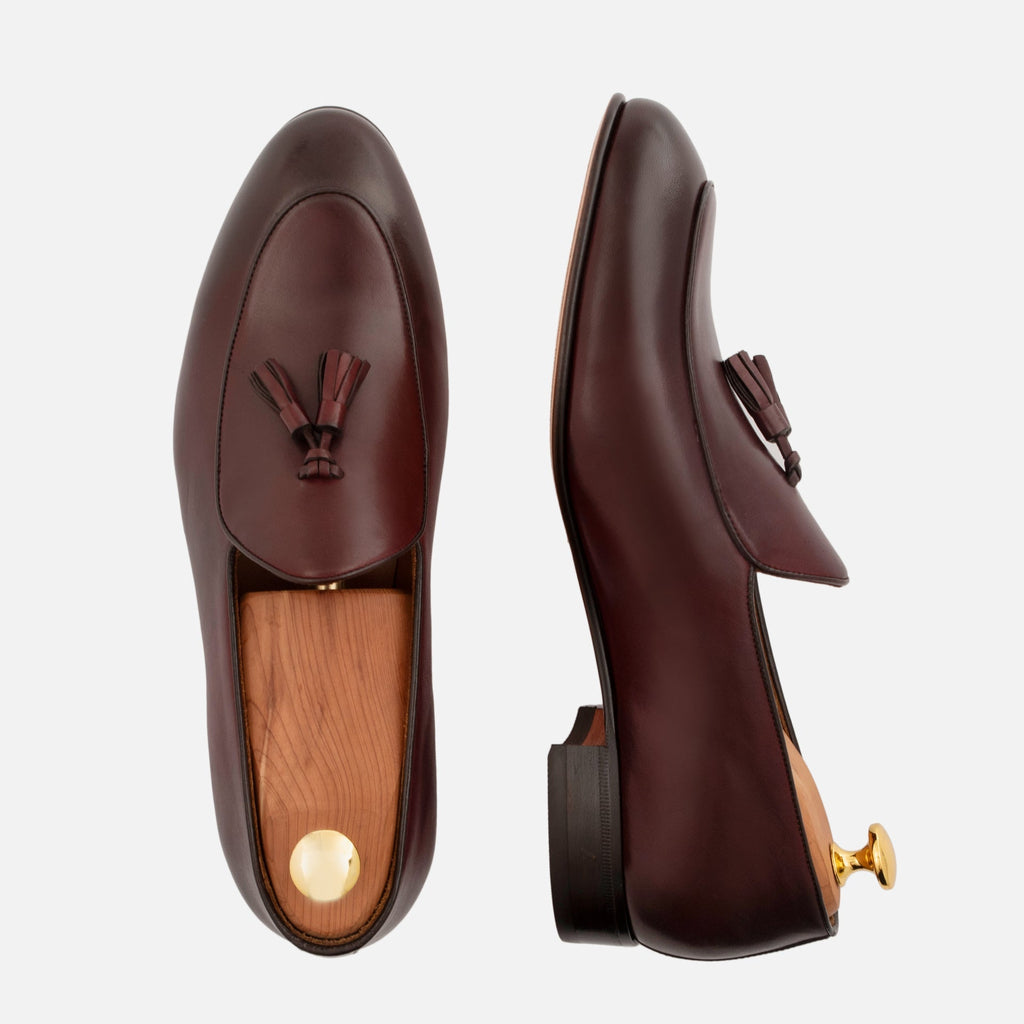 Perry Belgian Loafer in Premium Full-Grain Leather