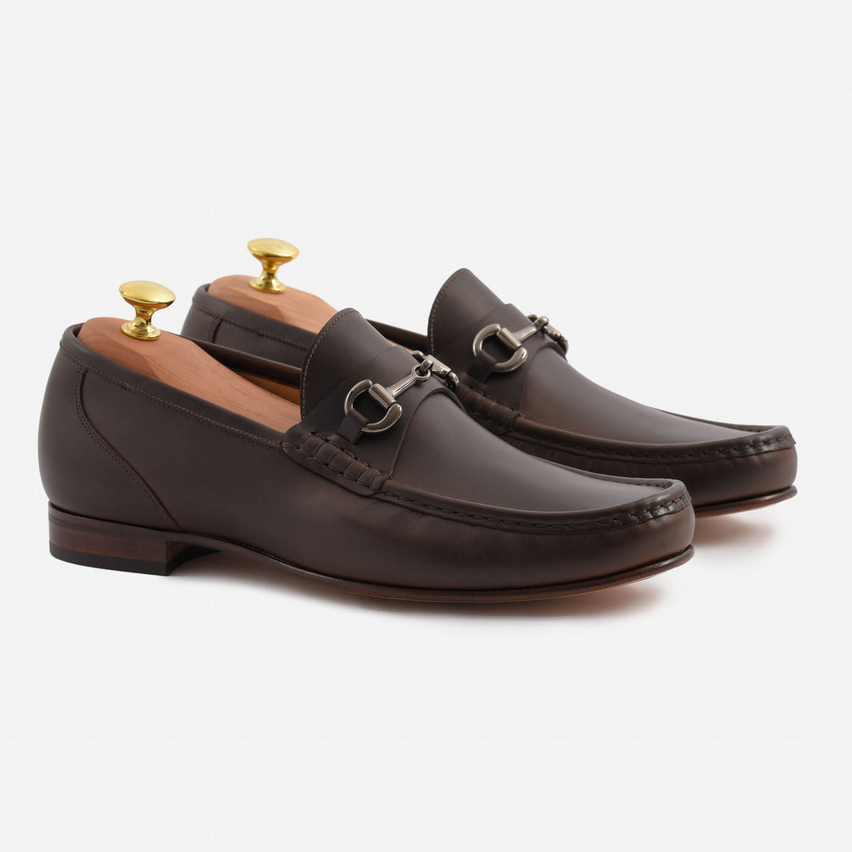 Beaumont Pull-Up Leather Loafers