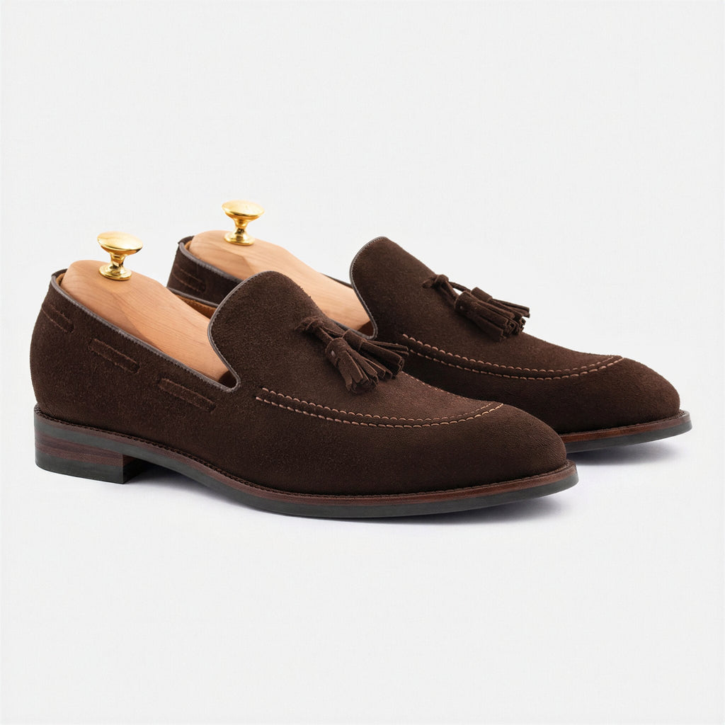 Bernard Suede Tassel Loafers