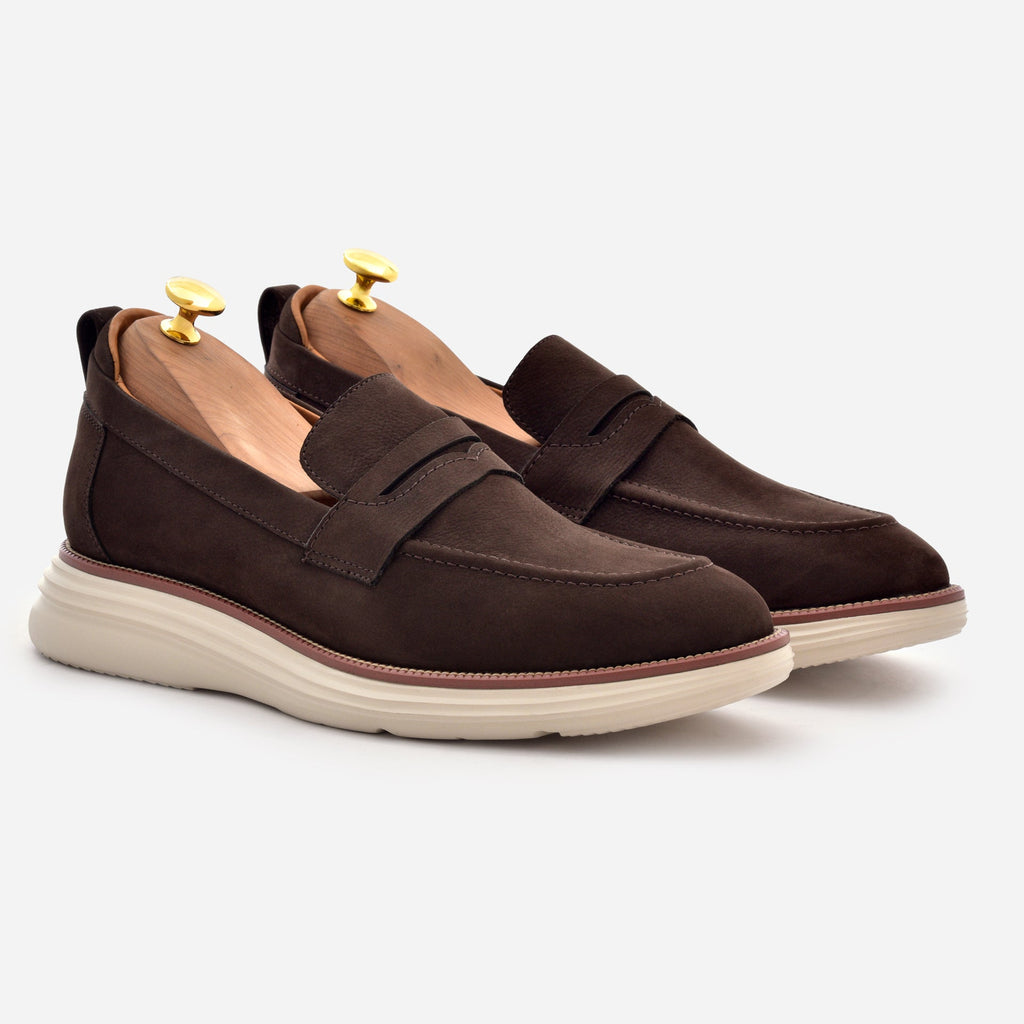 Hudson Nubuck Loafers