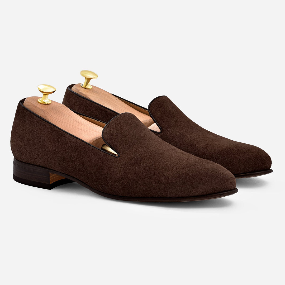 Langford Wholecut Suede Loafers
