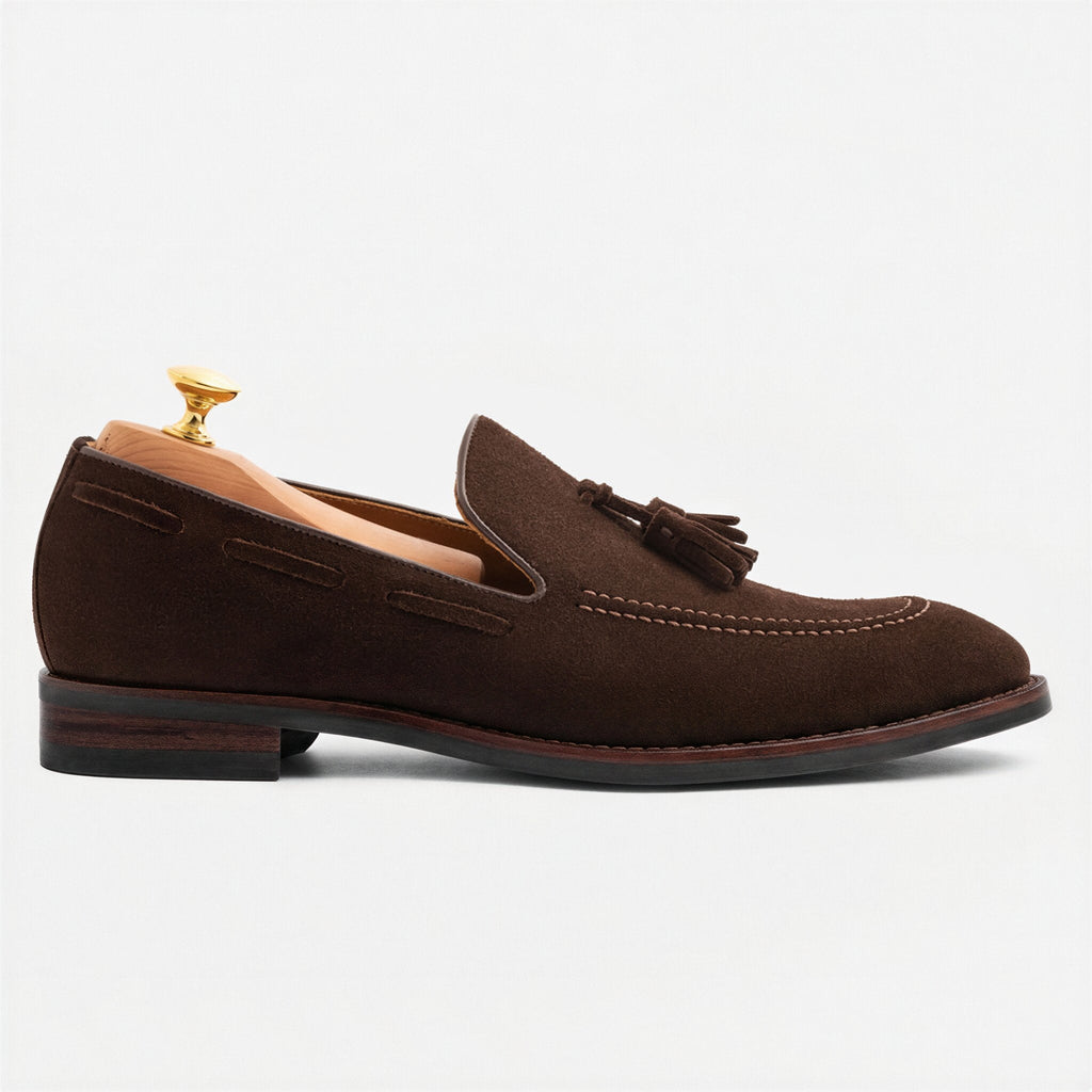 Bernard Suede Tassel Loafers
