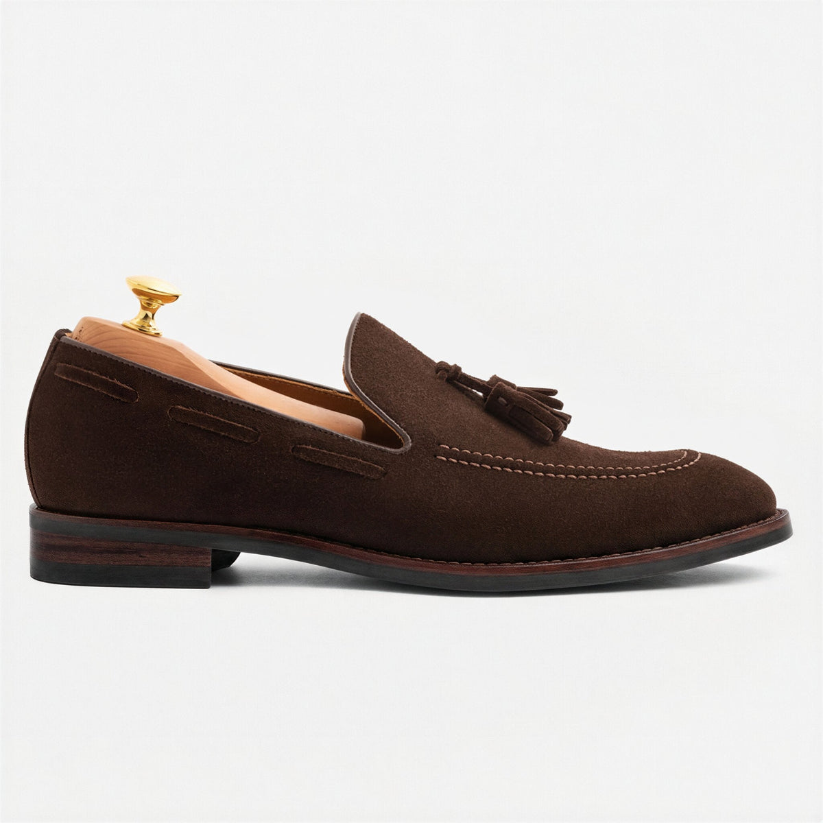 Bernard Suede Tassel Loafers