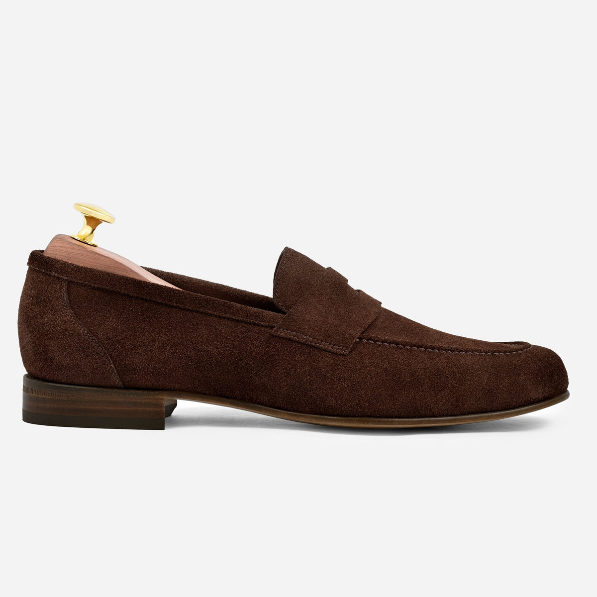 Holden Water-Repellent Suede Unlined Loafers