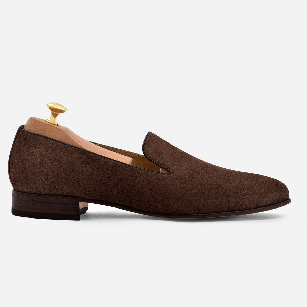Langford Wholecut Suede Loafers