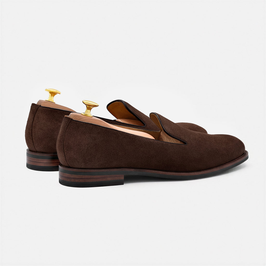 Langford Wholecut Suede Loafers