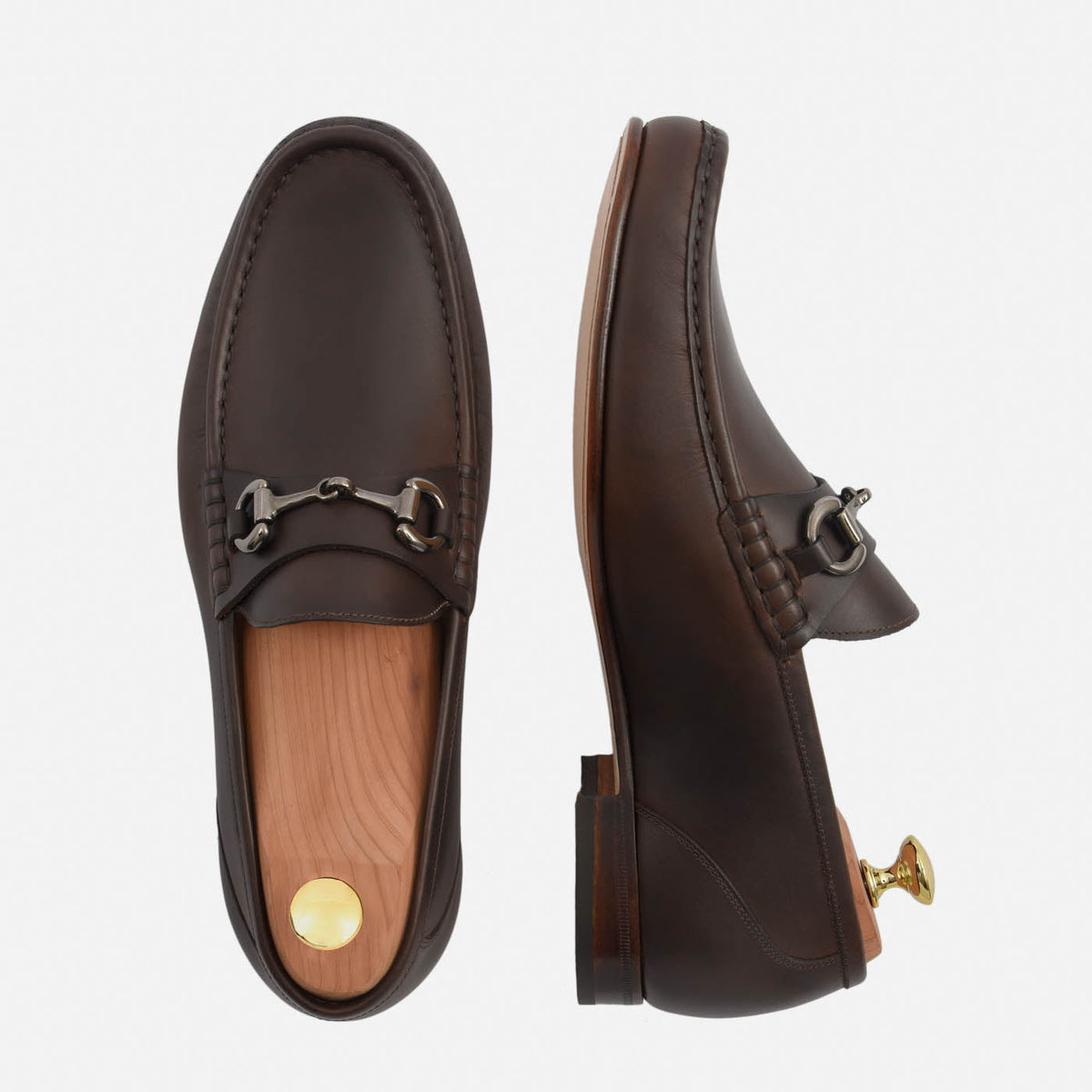 Beaumont Pull-Up Leather Loafers
