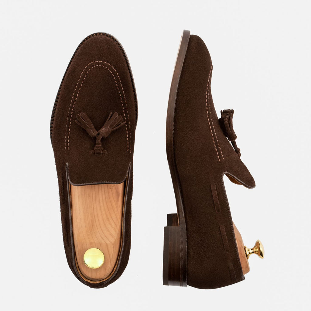 Bernard Suede Tassel Loafers