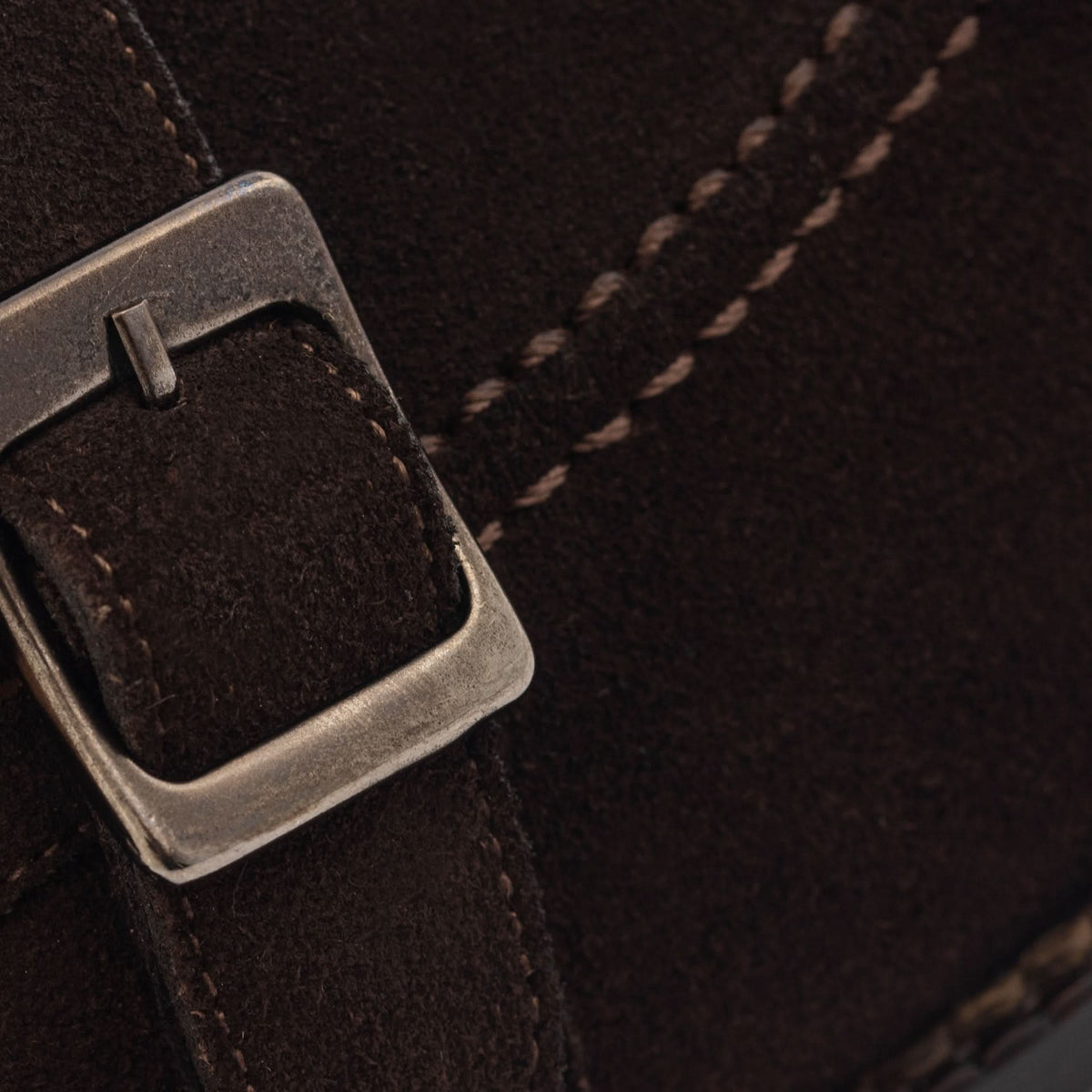 Archie Belted Loafers – Water-Repellent Suede