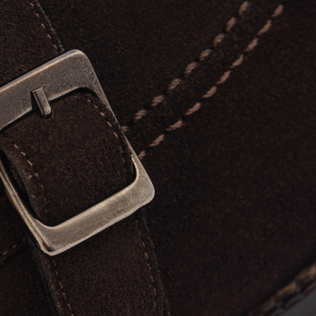 Archie Belted Loafers – Water-Repellent Suede