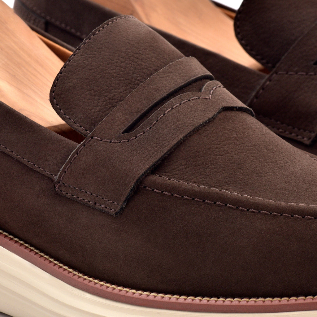 Hudson Nubuck Loafers