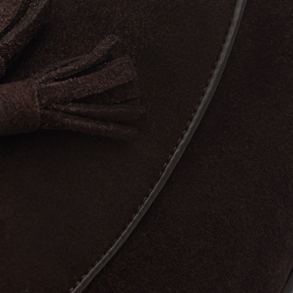 Perry Belgian Loafers in Water-Repellent Suede