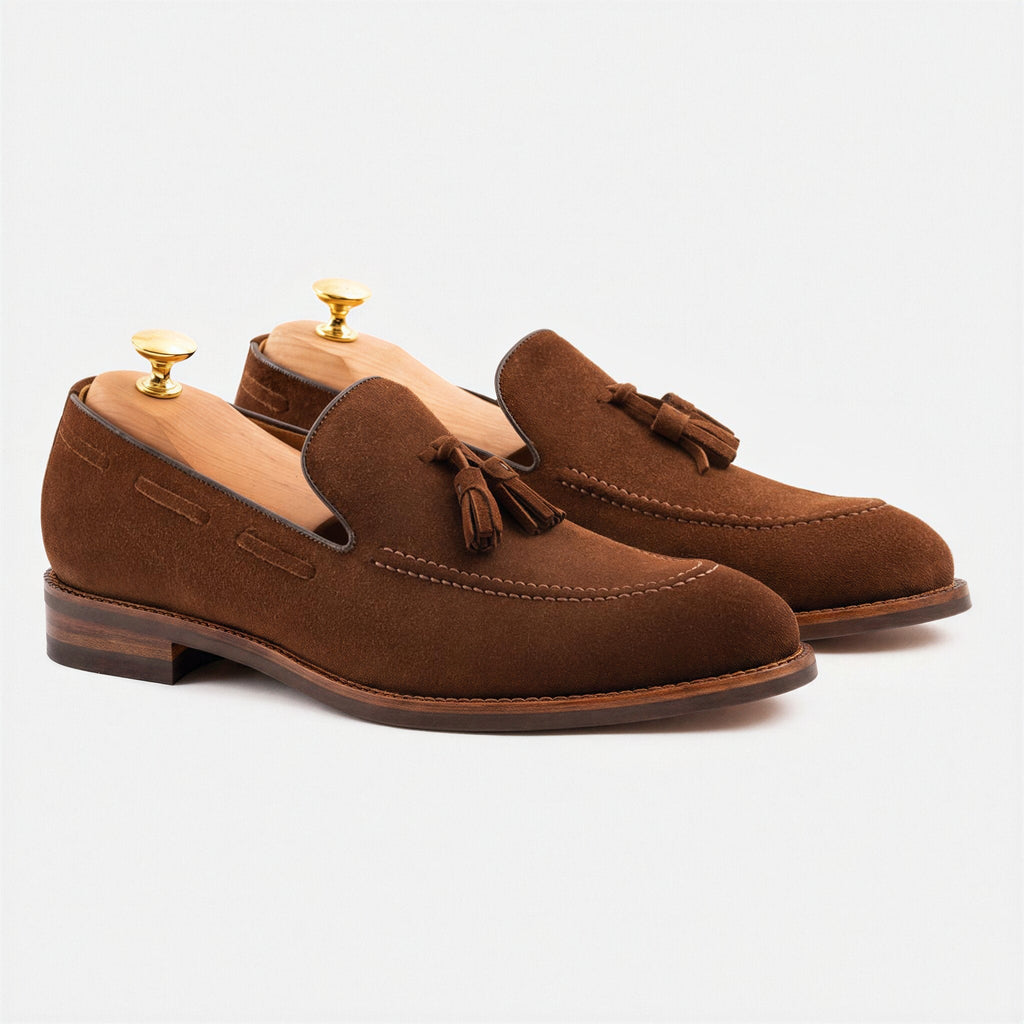 Bernard Suede Tassel Loafers