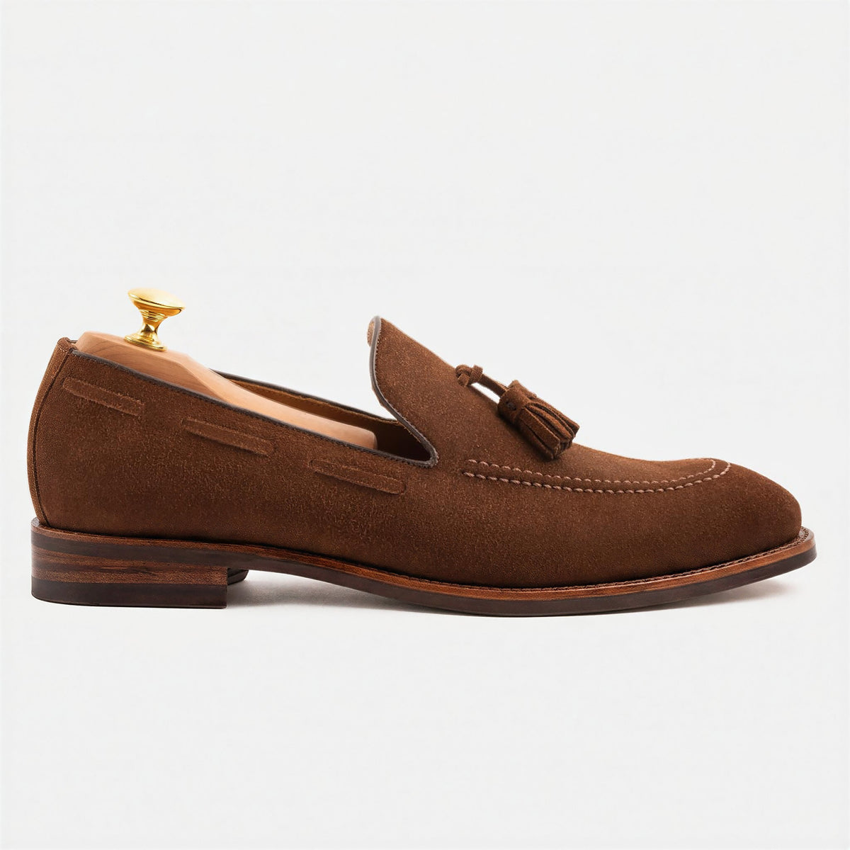 Bernard Suede Tassel Loafers
