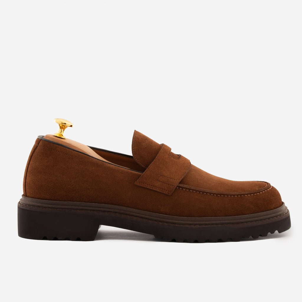 Fuentes Water-Repellent Suede Loafers