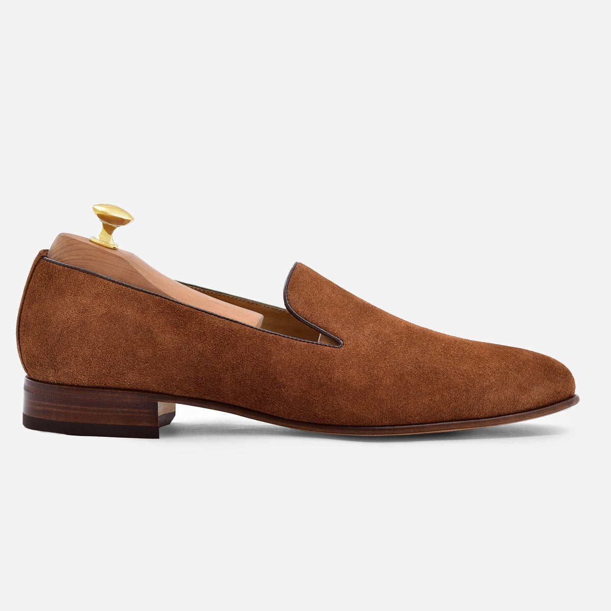 Langford Wholecut Suede Loafers