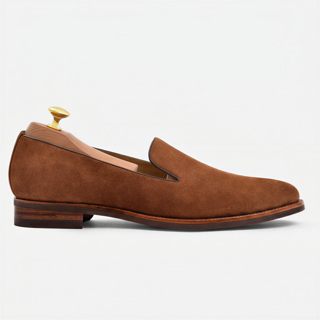 Langford Wholecut Suede Loafers