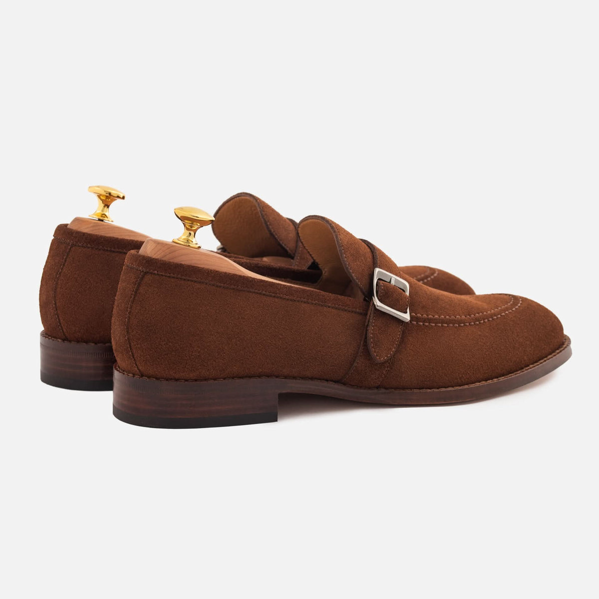 Archie Belted Loafers – Water-Repellent Suede