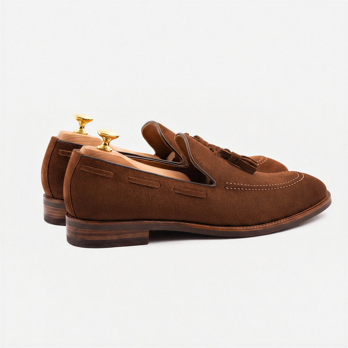 Bernard Suede Tassel Loafers