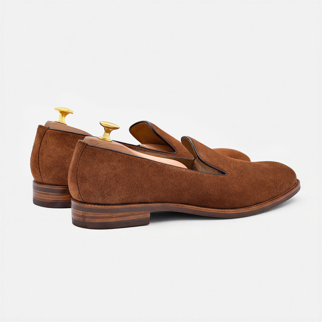 Langford Wholecut Suede Loafers