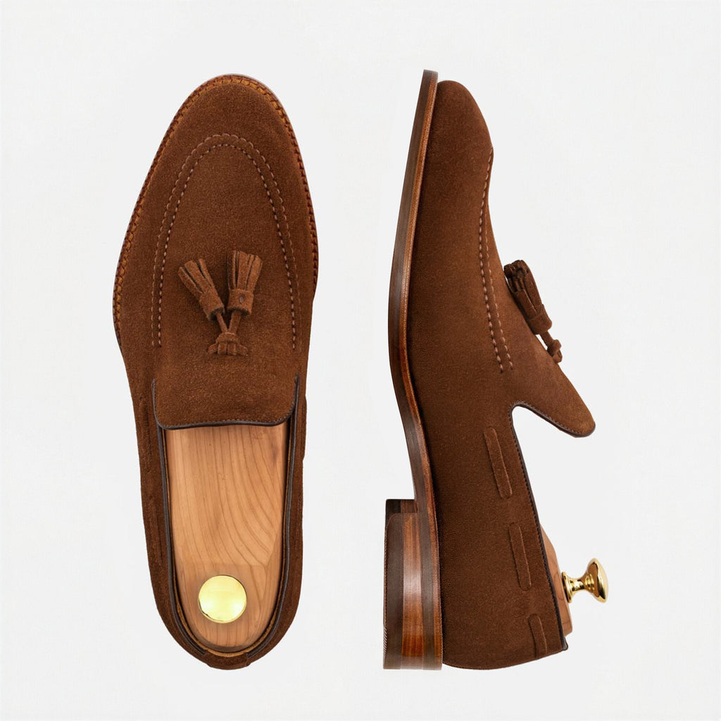 Bernard Suede Tassel Loafers