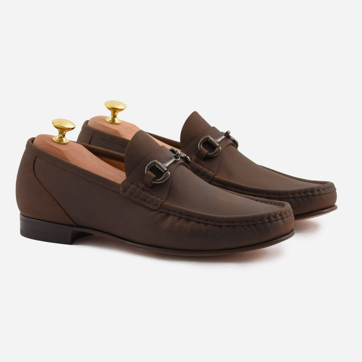 Beaumont Pull-Up Leather Loafers