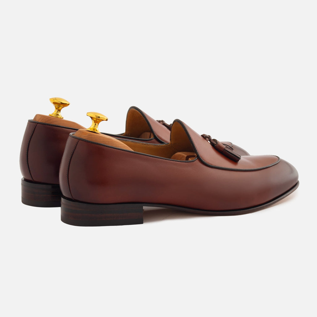 Perry Belgian Loafer in Premium Full-Grain Leather