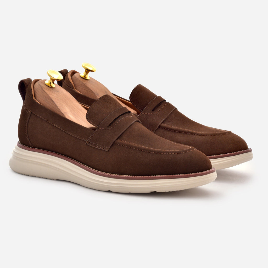 Hudson Nubuck Loafers