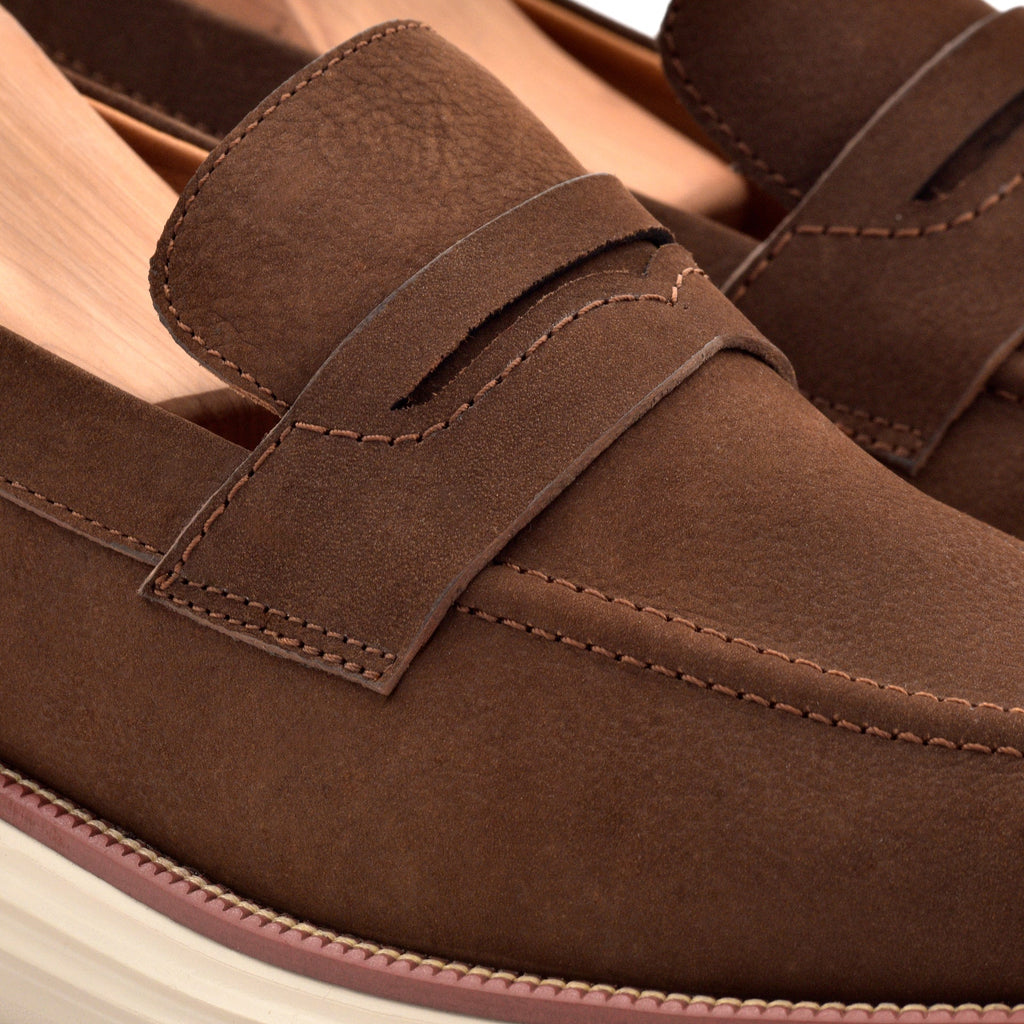 Hudson Nubuck Loafers