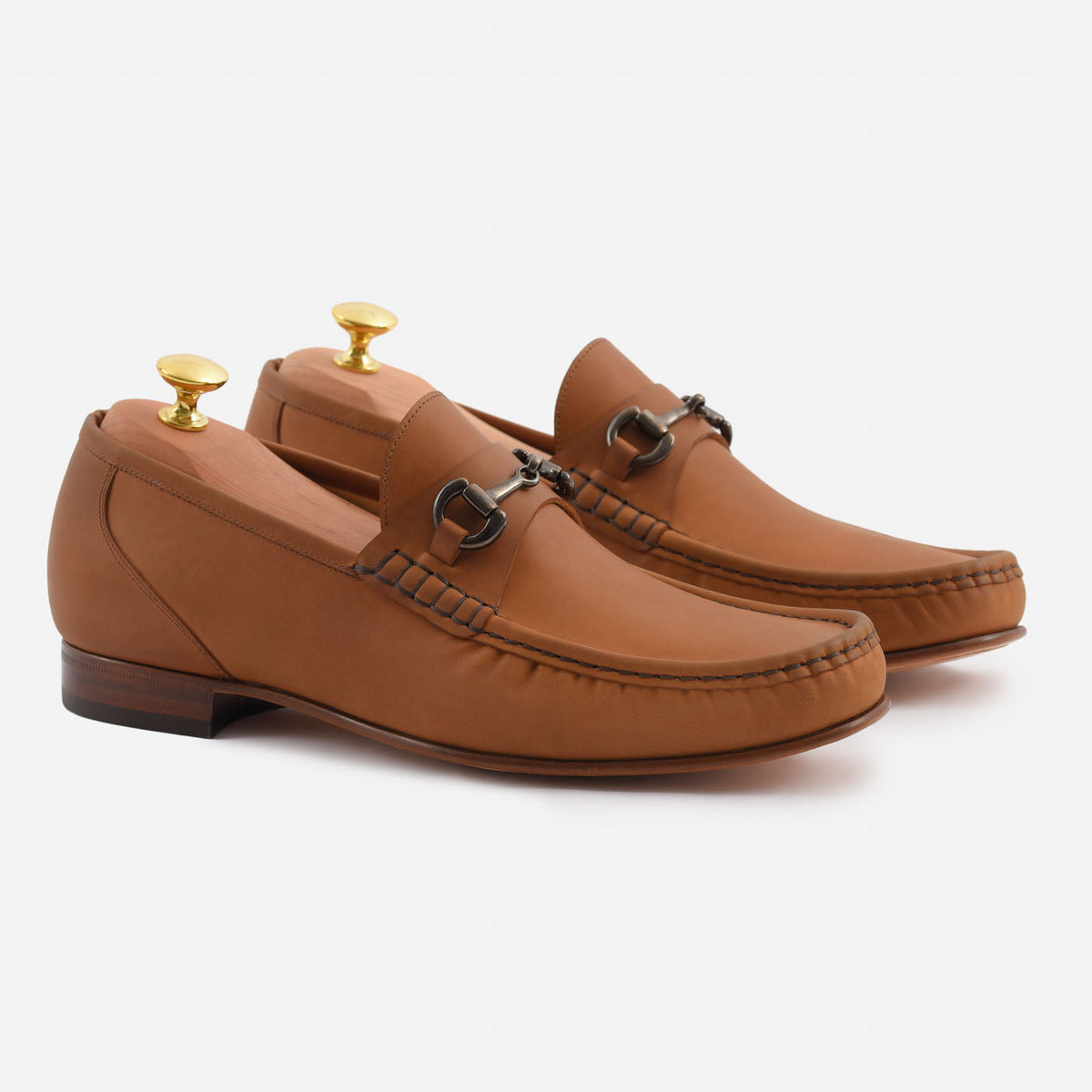 Beaumont Pull-Up Leather Loafers